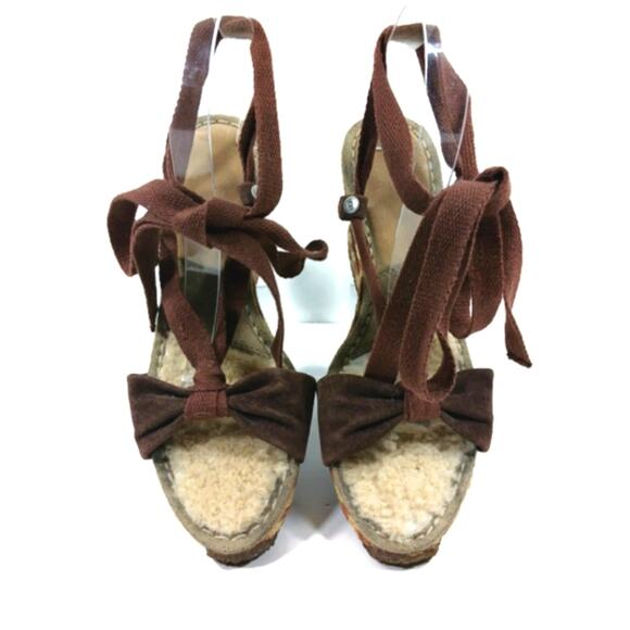 SS1609 GUC $135 UGG Boho Chic Amelie Espadrille size 9 - Picture 6 of 9